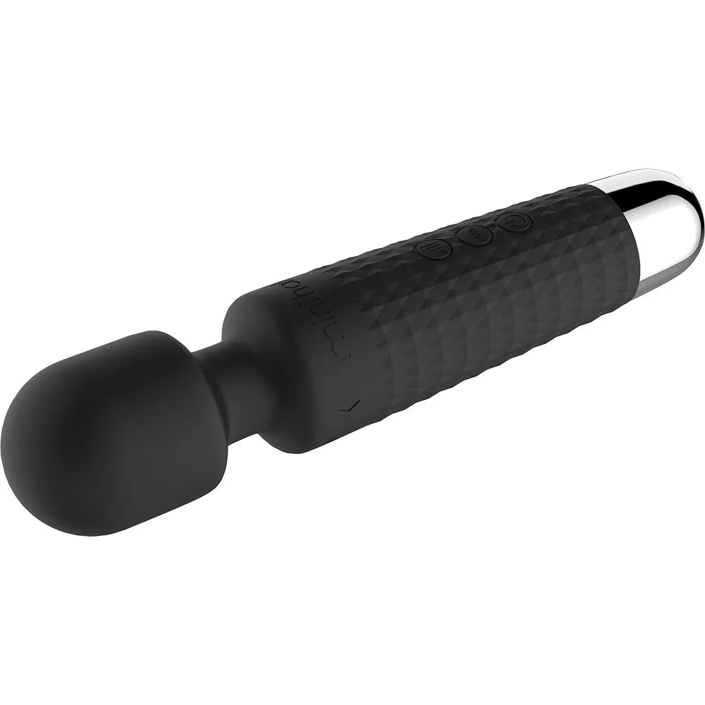 Mini Halo Midnight – Rechargeable Wand Massager with 20 Vibration Patterns