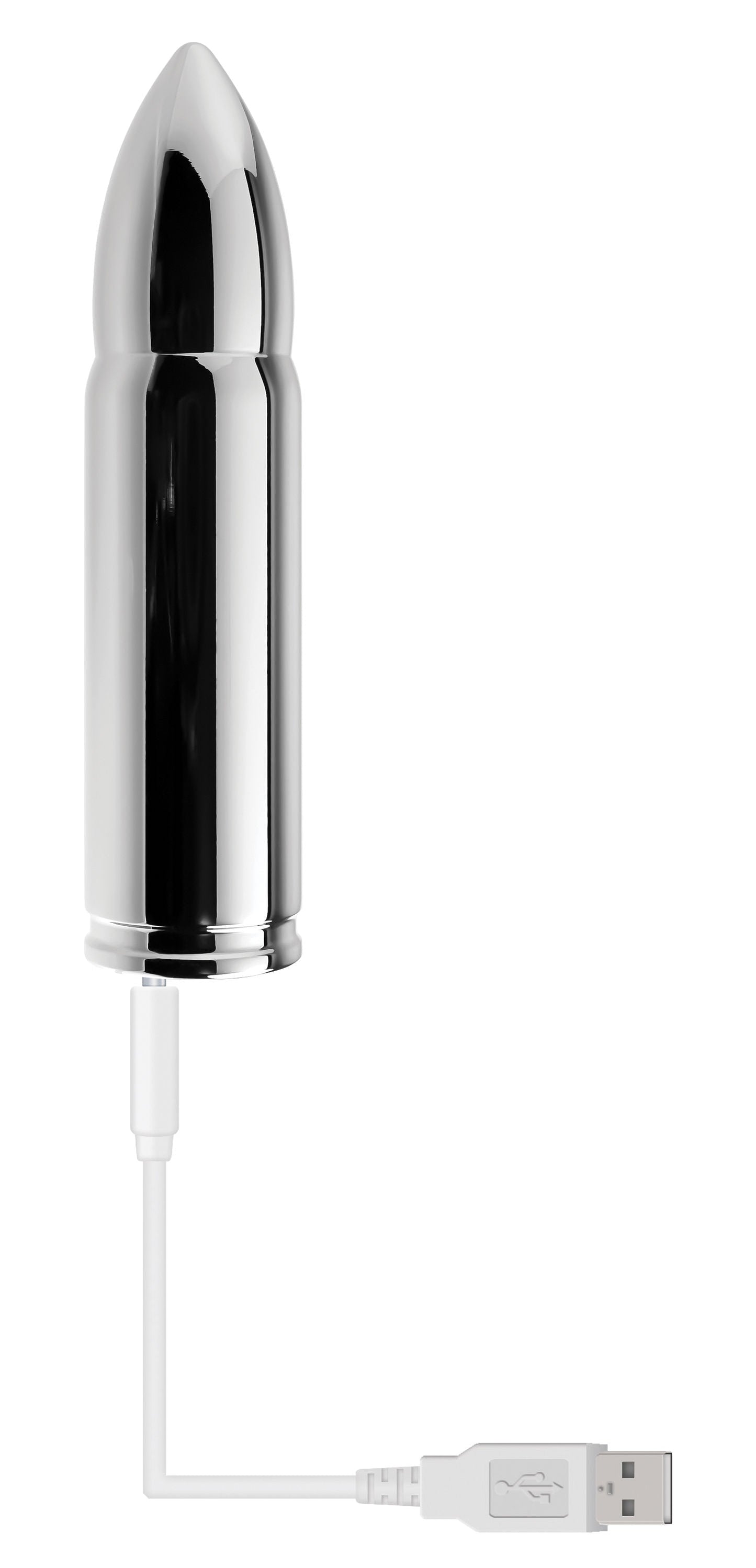 Full Metal (Silver) – Durable Metal Bullet
