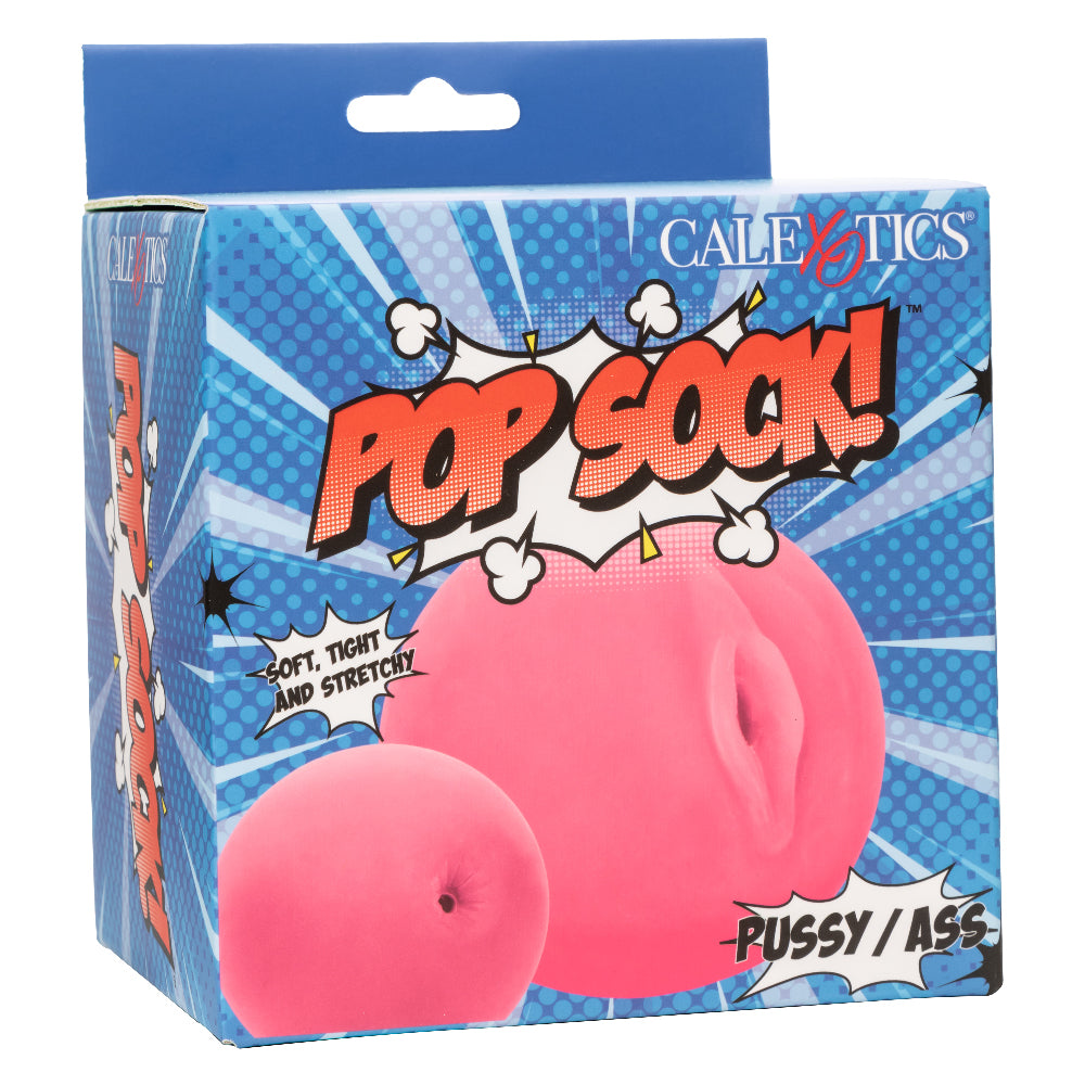 Pop Sock Pussy/Ass Pink Dual-Entry Ultra Soft Life-Like Masturbator