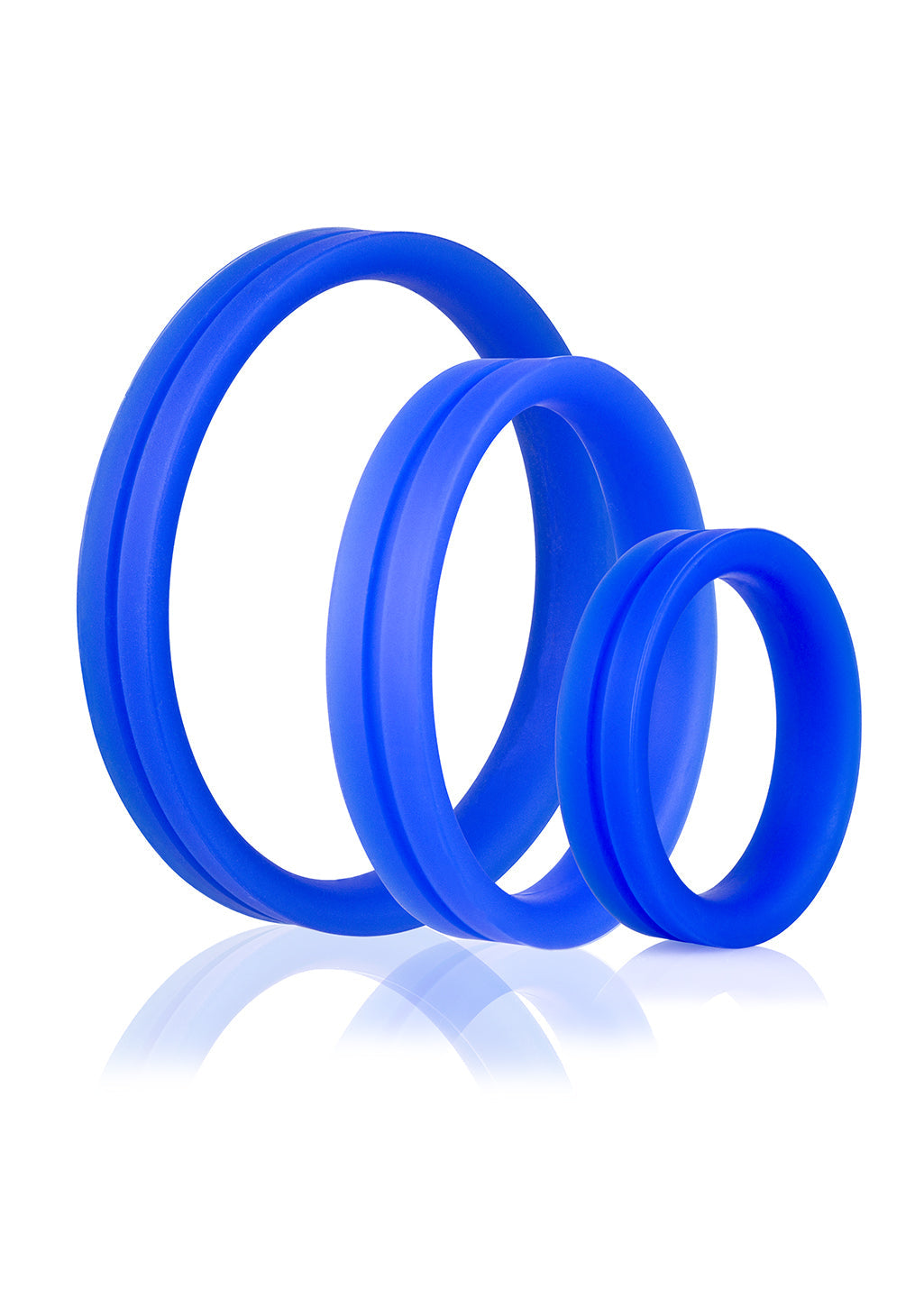RingO Pro X3 – Durable True Silicone Cock Ring Set with Three Sizes