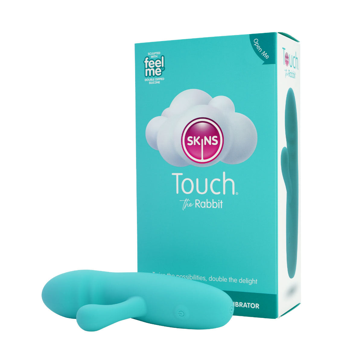 Skins Touch The Rabbit 155mm Silicone Vibrator Toy