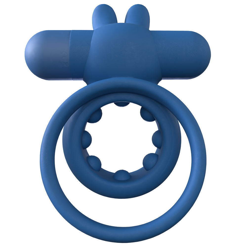 Ohare (Black | Blue | Green) – Rechargeable Silicone Rabbit Vibrating Cock Ring
