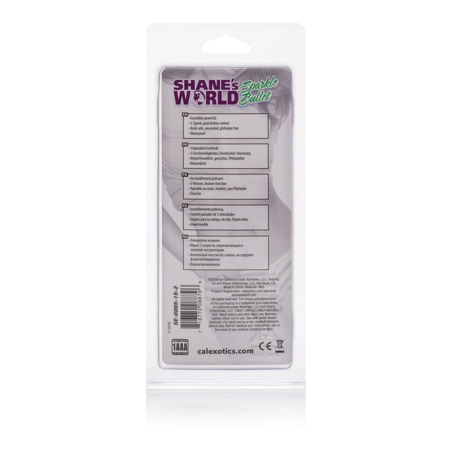 Shane's World Sparkle Bullet – Compact Discreet Bullet Vibrator