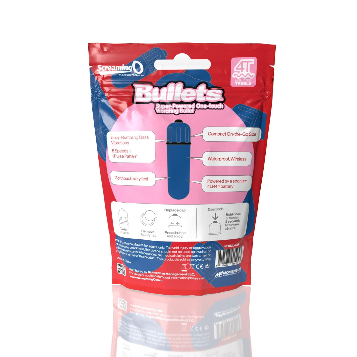 Bullets 4T High Pitch Treble (Blueberry)