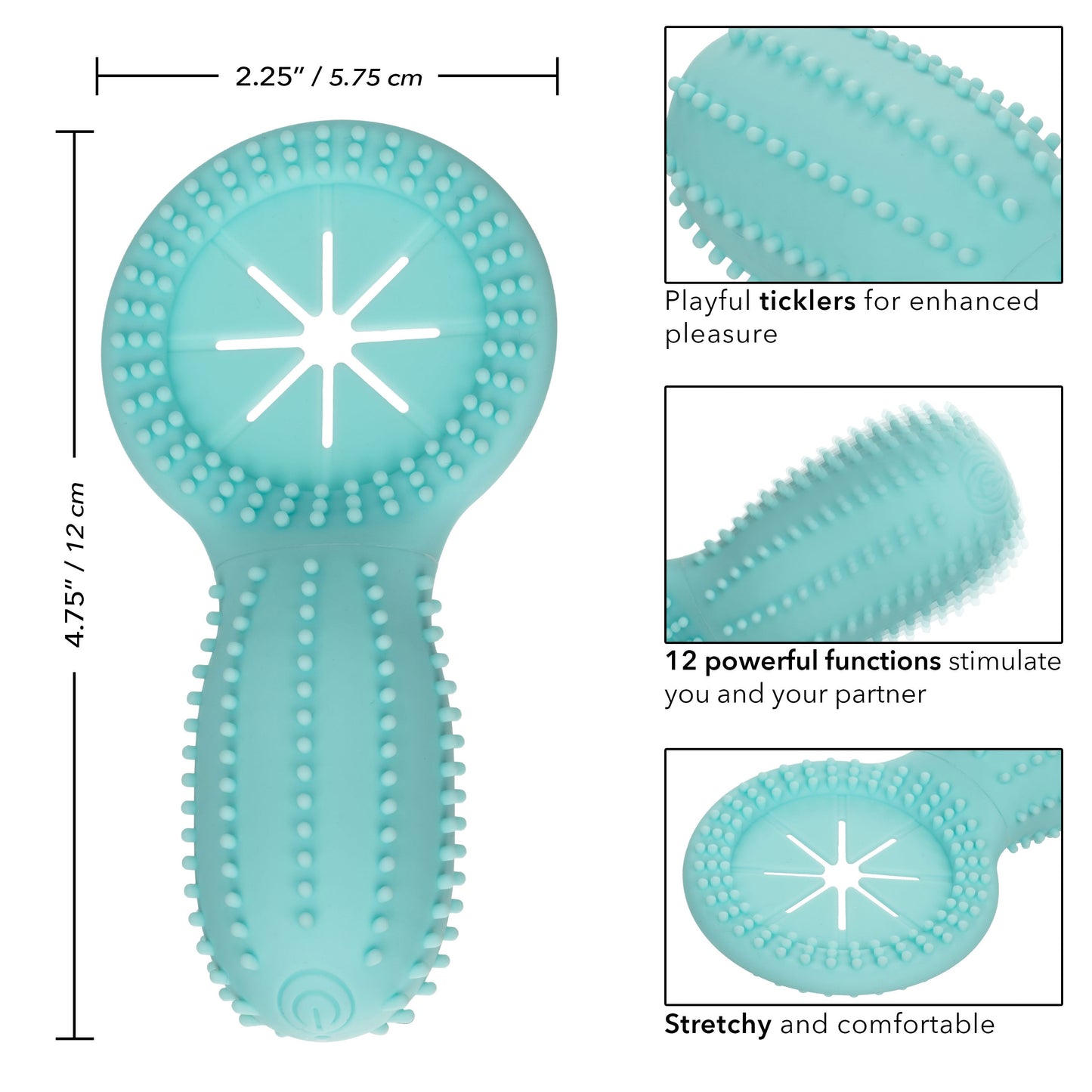 Elite 12X Enhancer – Rechargeable Vibrating Cock Ring with 12 Vibration Settings