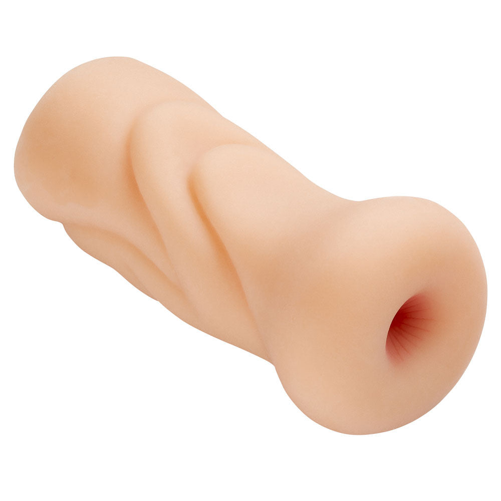 Cloud 9 Personal Anal Pocket Stroker (Tan) – Compact Flesh Masturbator
