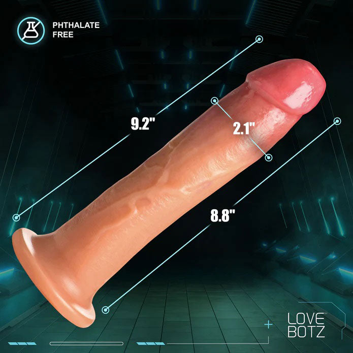 Cock Lock Dildo (Light Pink) – 9 Inch Realistic Dildo