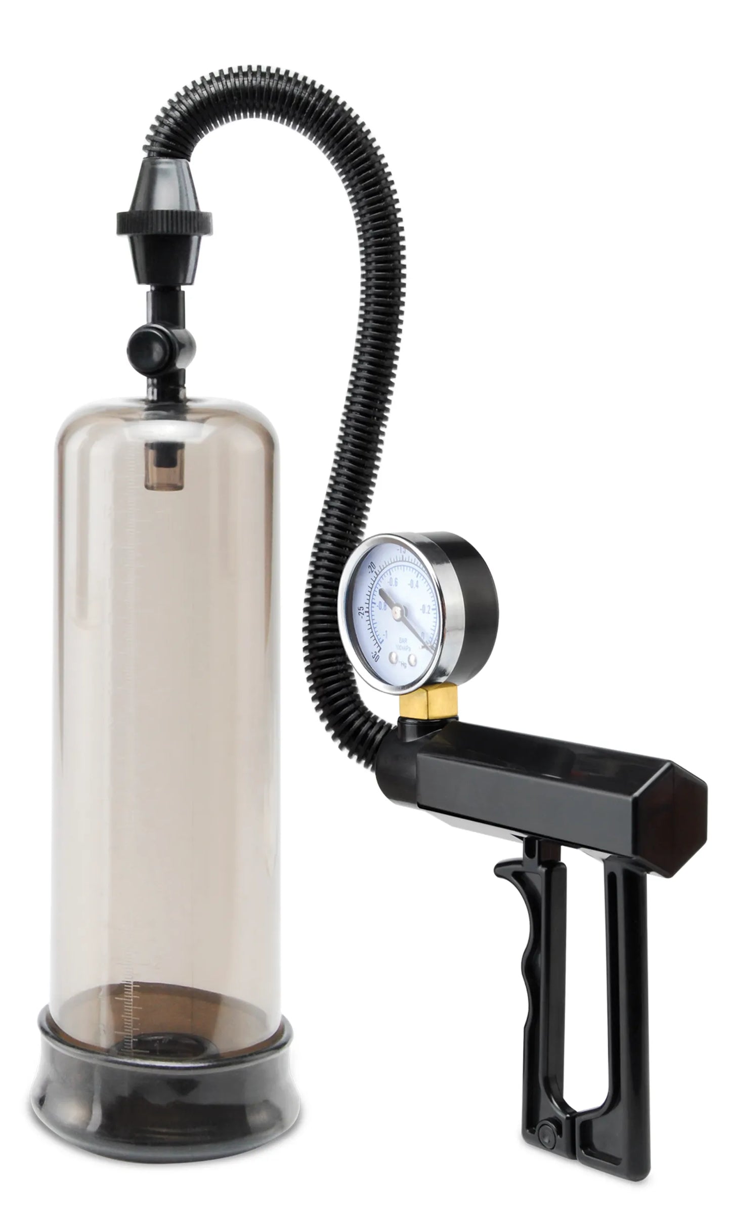 Pump Worx Pistol-Grip Power Pump (Black) – Handheld Penis Pump