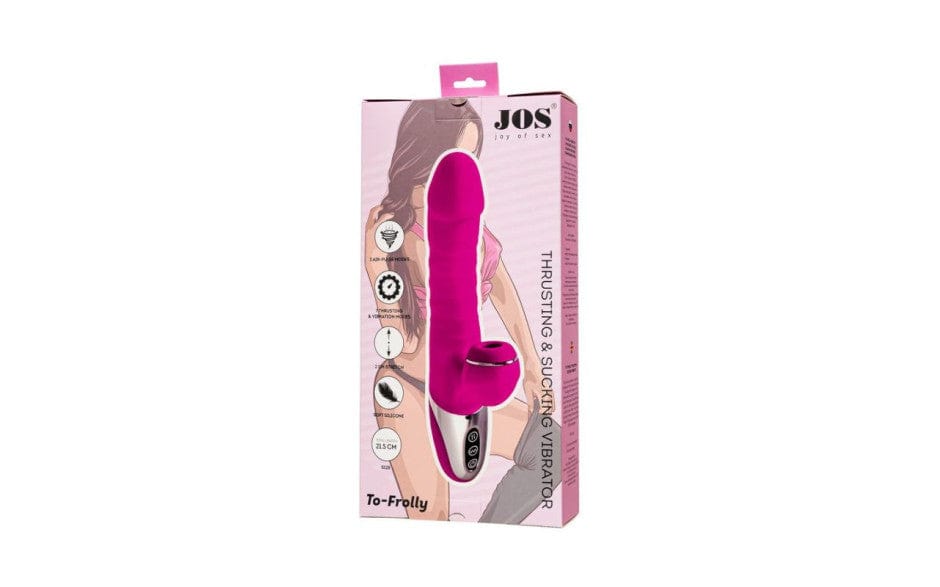 JOS To-Frolly Thrusting and Sucking Vibrator 2cm Stretch