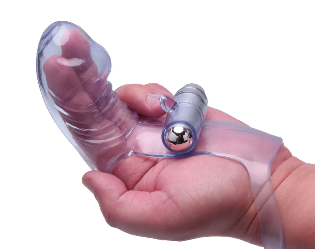 Vibro Finger Wearable Stimulator – Flexible Dual-Finger Vibrator