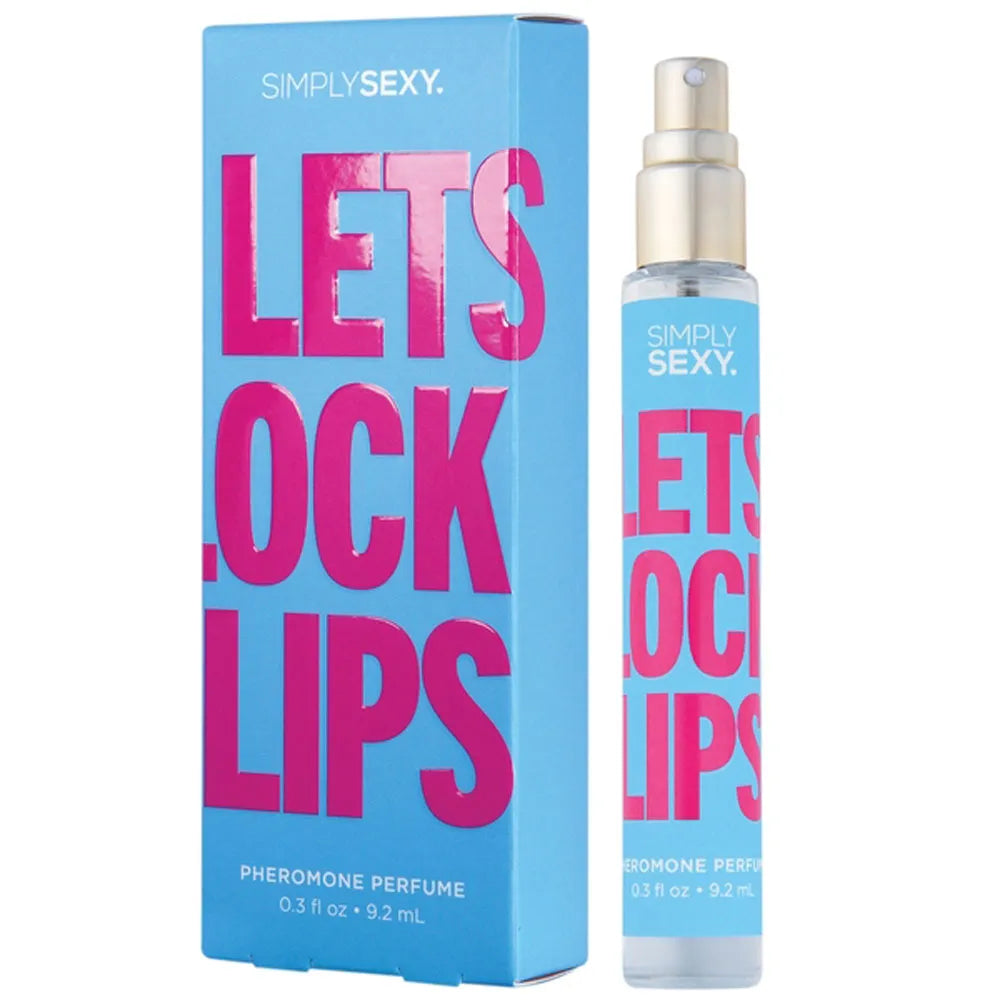 Simply Sexy Lets Lock Lips Pheromone Perfume – 0.3 Oz Fragrance