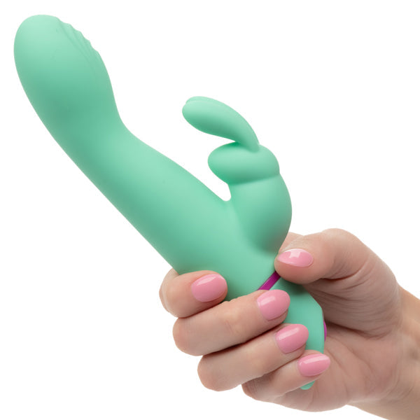 Love Bunny Rockin' G Bunny Silicone Waterproof Vibrator 7.5 Inch Mint Green