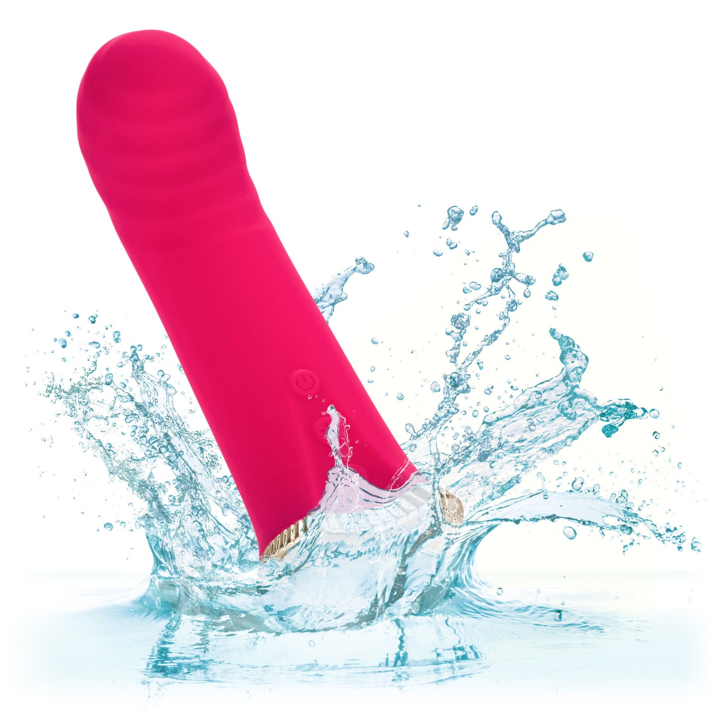 Uncorked Merlot Mini Massager Vibrator in Pink with 10 Speeds and 3-Inch Silicone Personal Vibrator