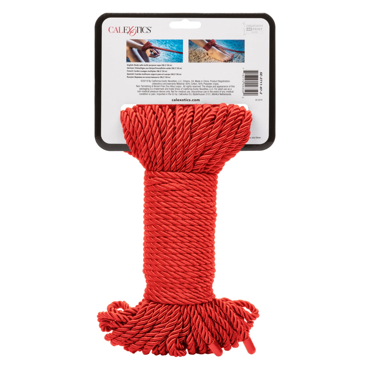 Scandal Red Rope (30 Meters) – Shibari Bondage Rope