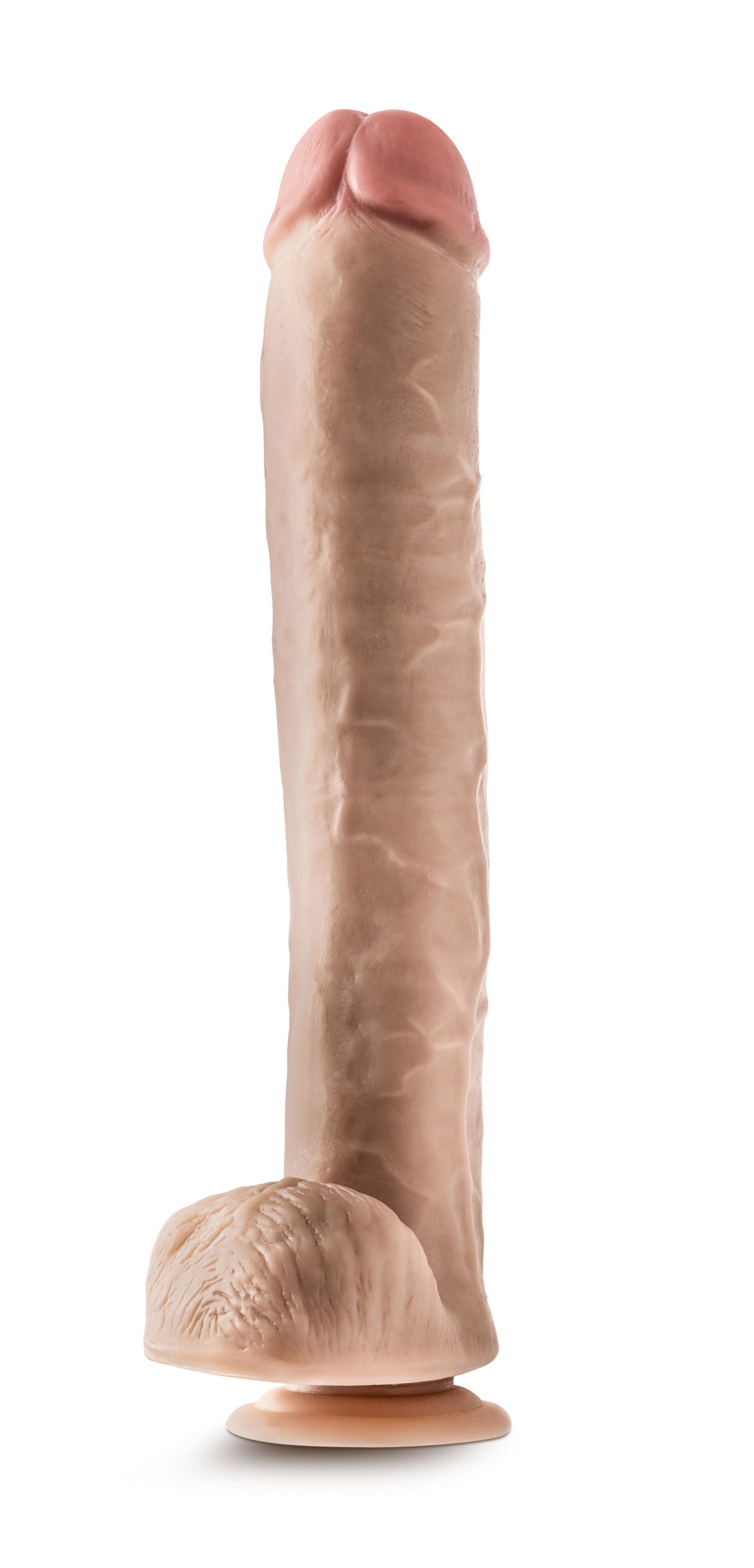 Dr. Michael 14 Inch Beige Realistic Dildo with Suction Base