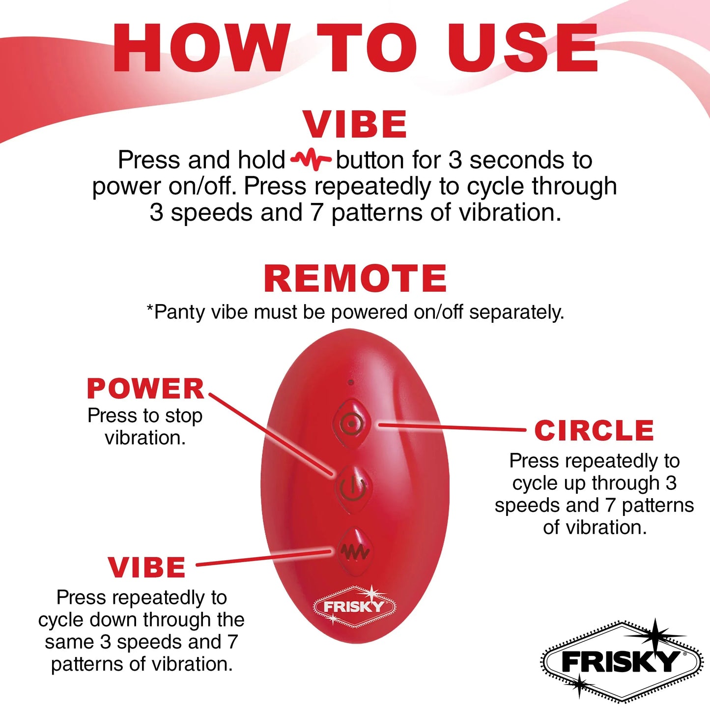Love Connection Silicone Panty Vibe (Red) – Remote-Controlled Panty Vibrator