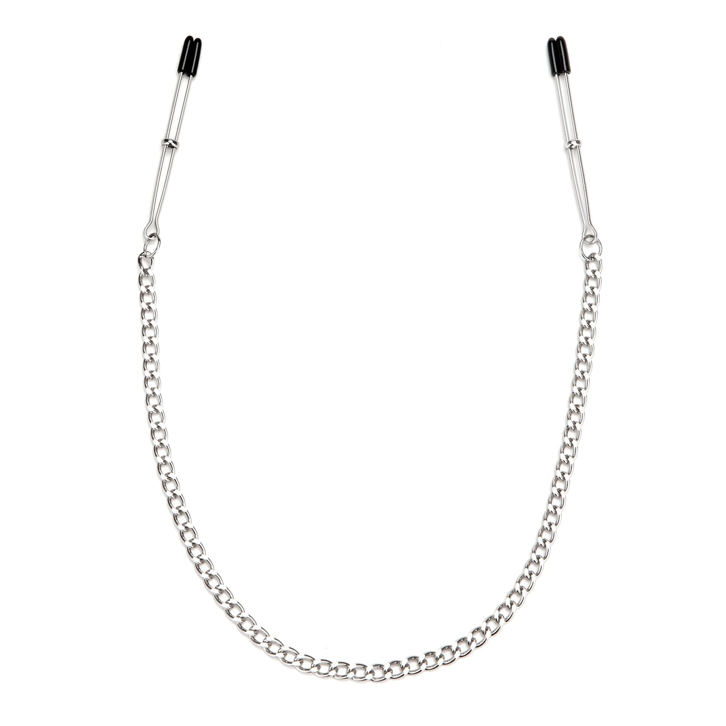 Lux Fetish Adjustable Tweezer Nipple Clips With Chain – Nipple Clips