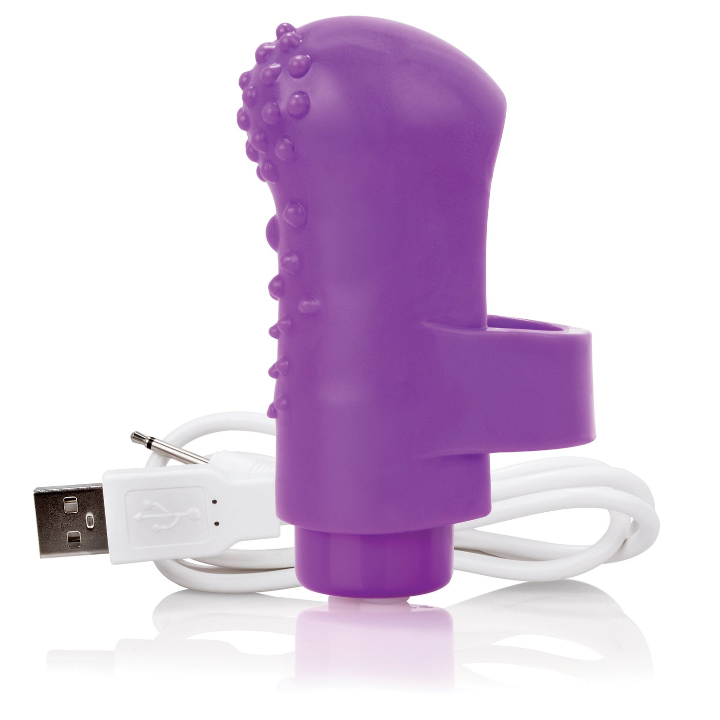 Charged Fing O – Rechargeable Mini Finger Vibrator with Vooom Technology