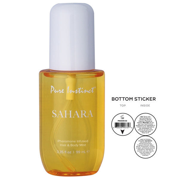 Pure Instinct Sahara – Pheromone Hair and Body Mist 3.35oz