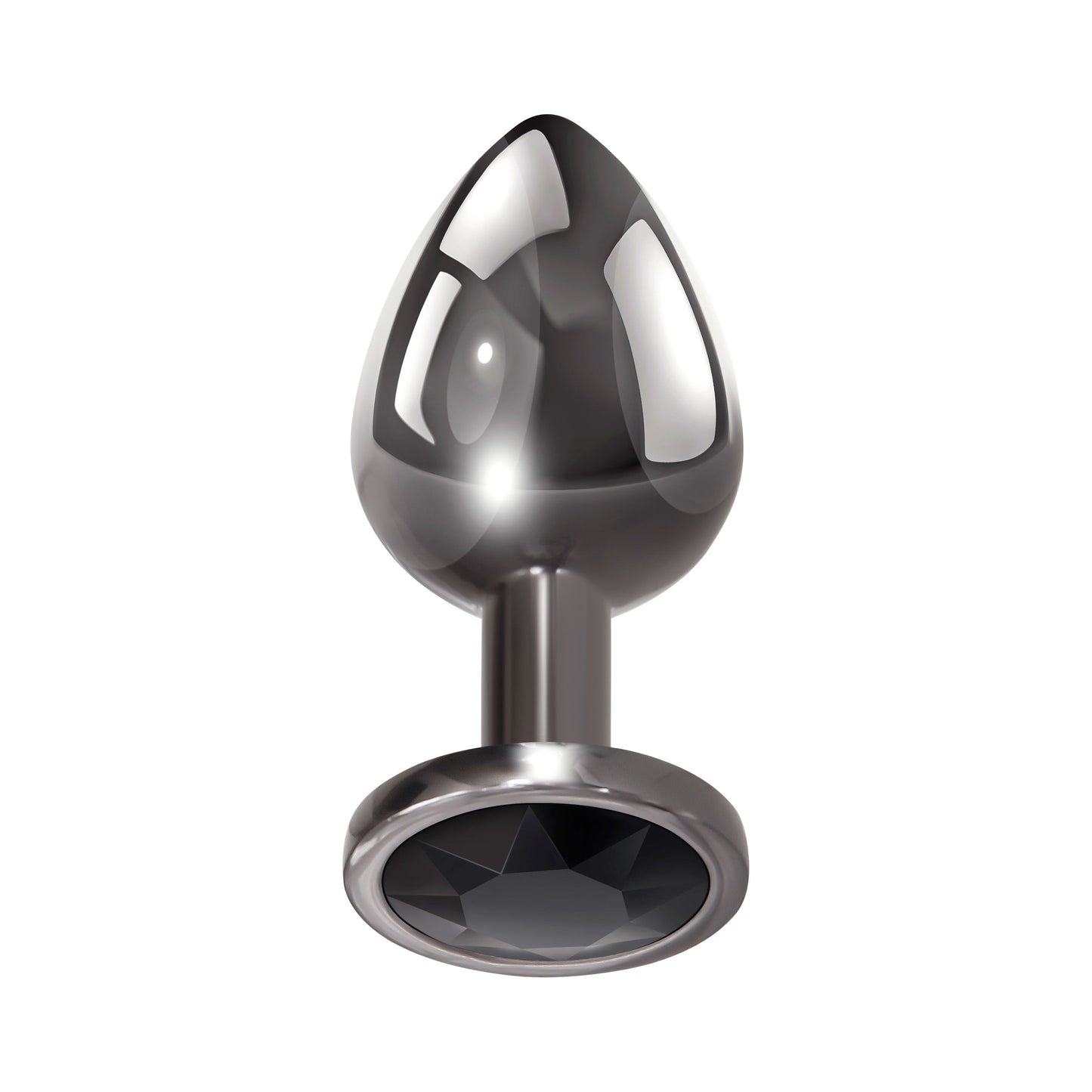 Evolved Black Gem Anal Plug Set – Metal Anal Plug Set