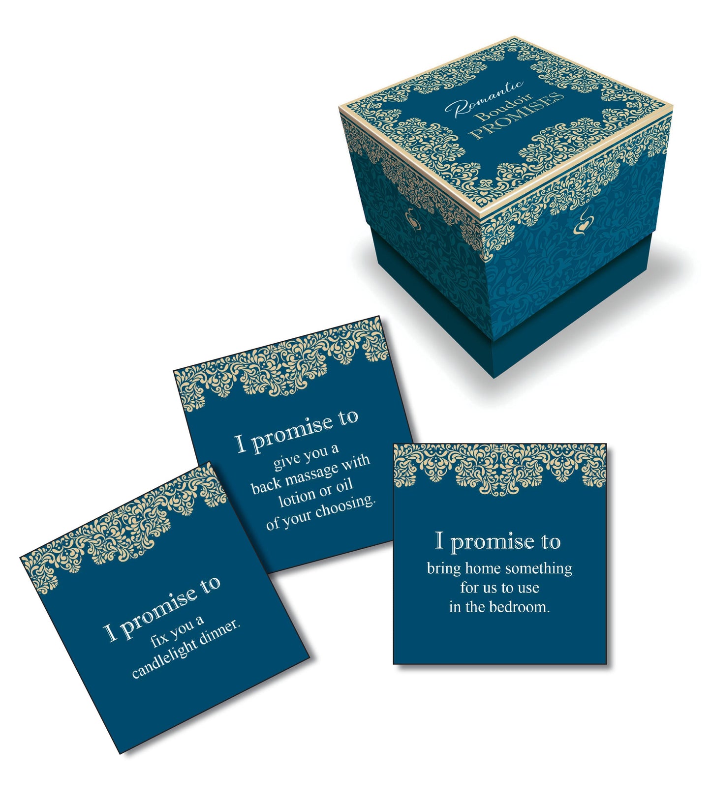 Behind Closed Doors Romantic Boudoir Promises Set of 30 Cards