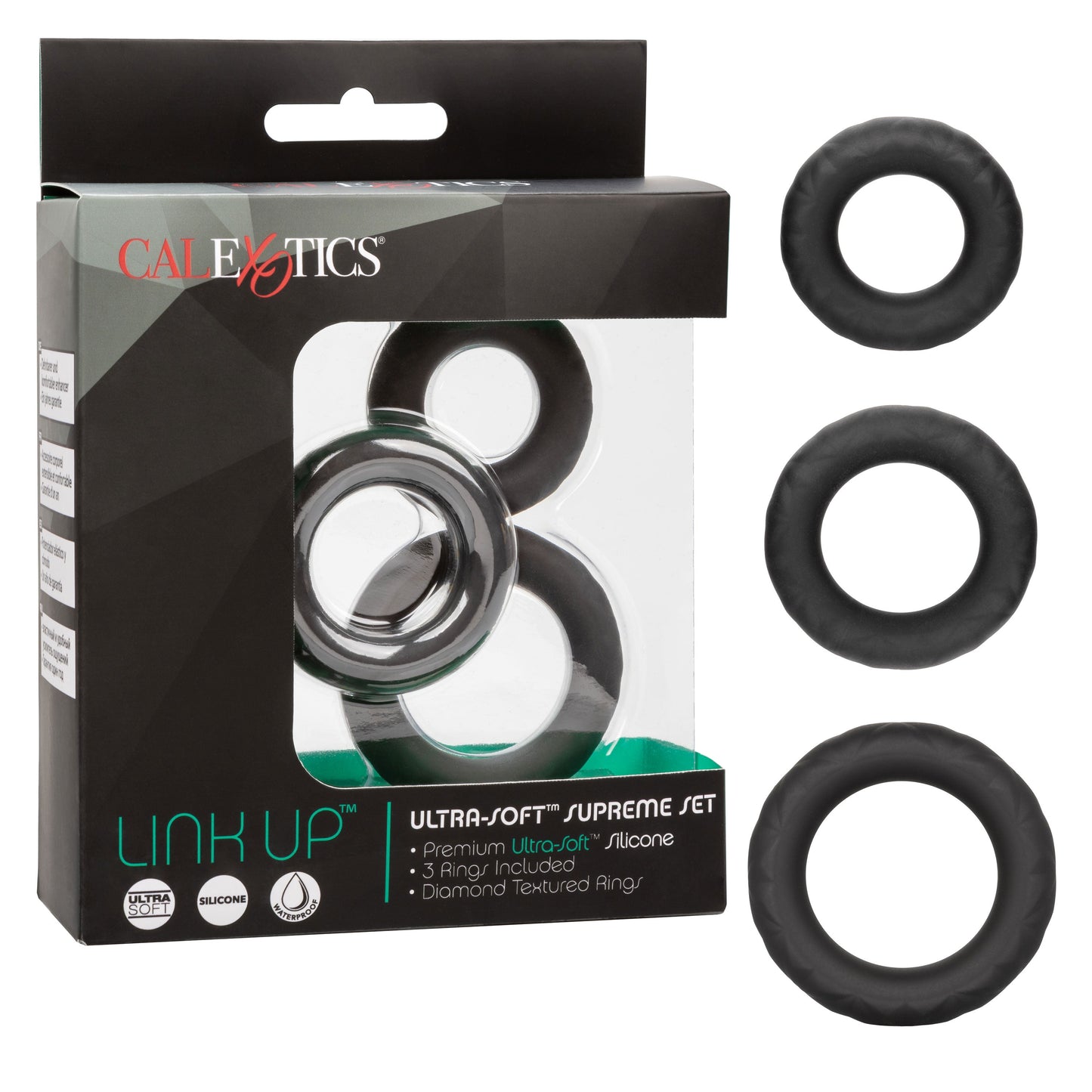 Link Up Ultra Soft Supreme – Stretchy Cock Ring Set