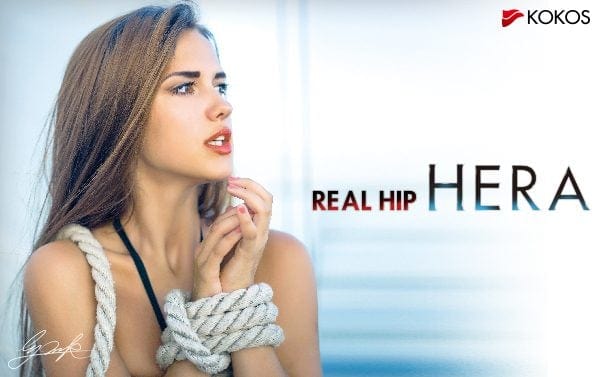 Real Hip Hera Dual Channel Masturbator for Authentic Pleasure