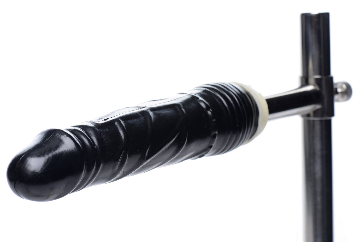 Master Series Imprisoned Metal Stockade with Dildo for Adventurous Couples
