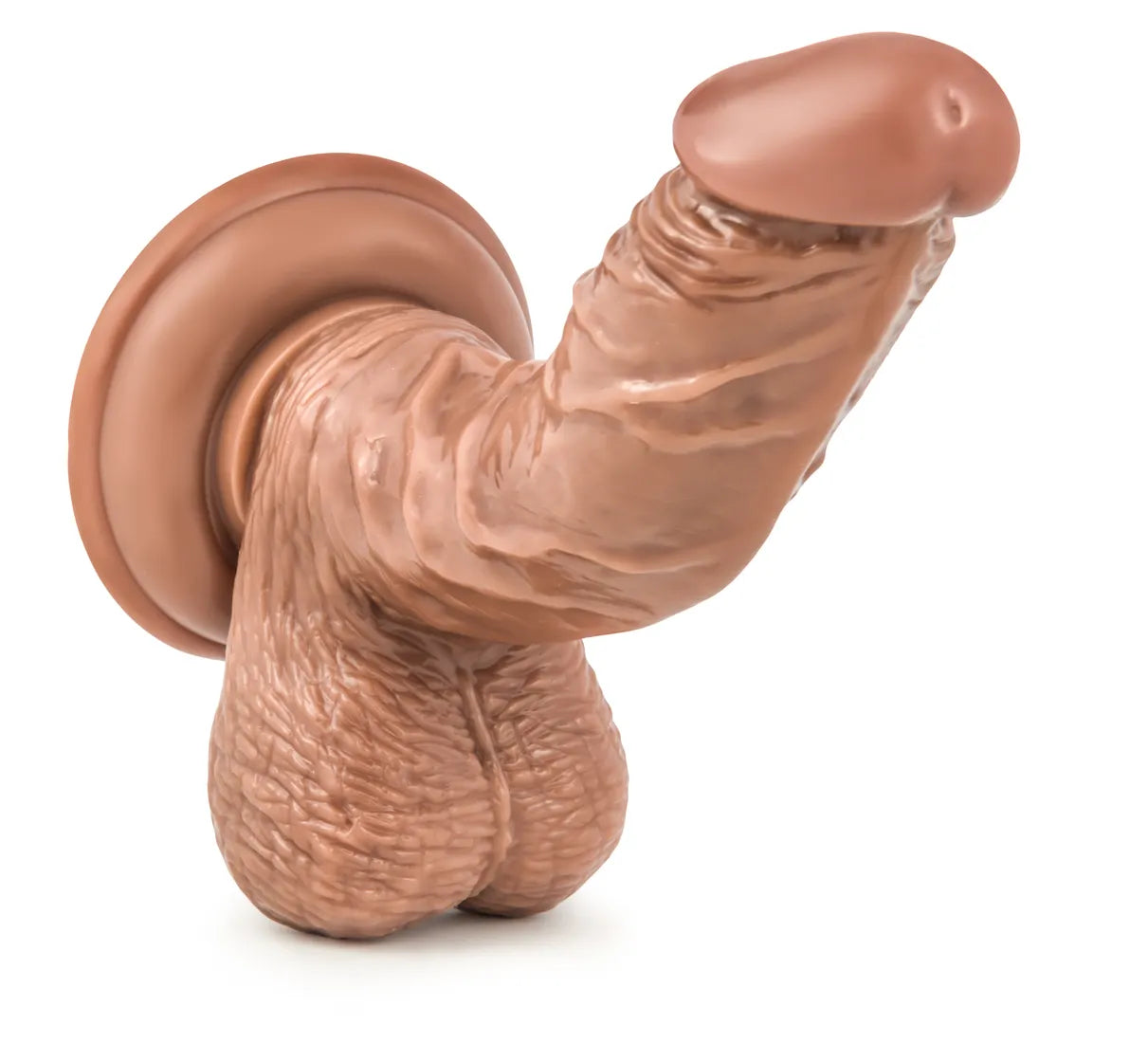 Coverboy Papito – Realistic Curved Suction Cup Harness-Compatible Dildo