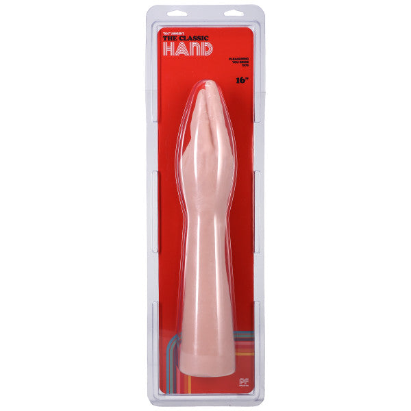 Doc Johnson The Hand – 16 Inch Flexible Phthalate-Free Anal and Vaginal Toy