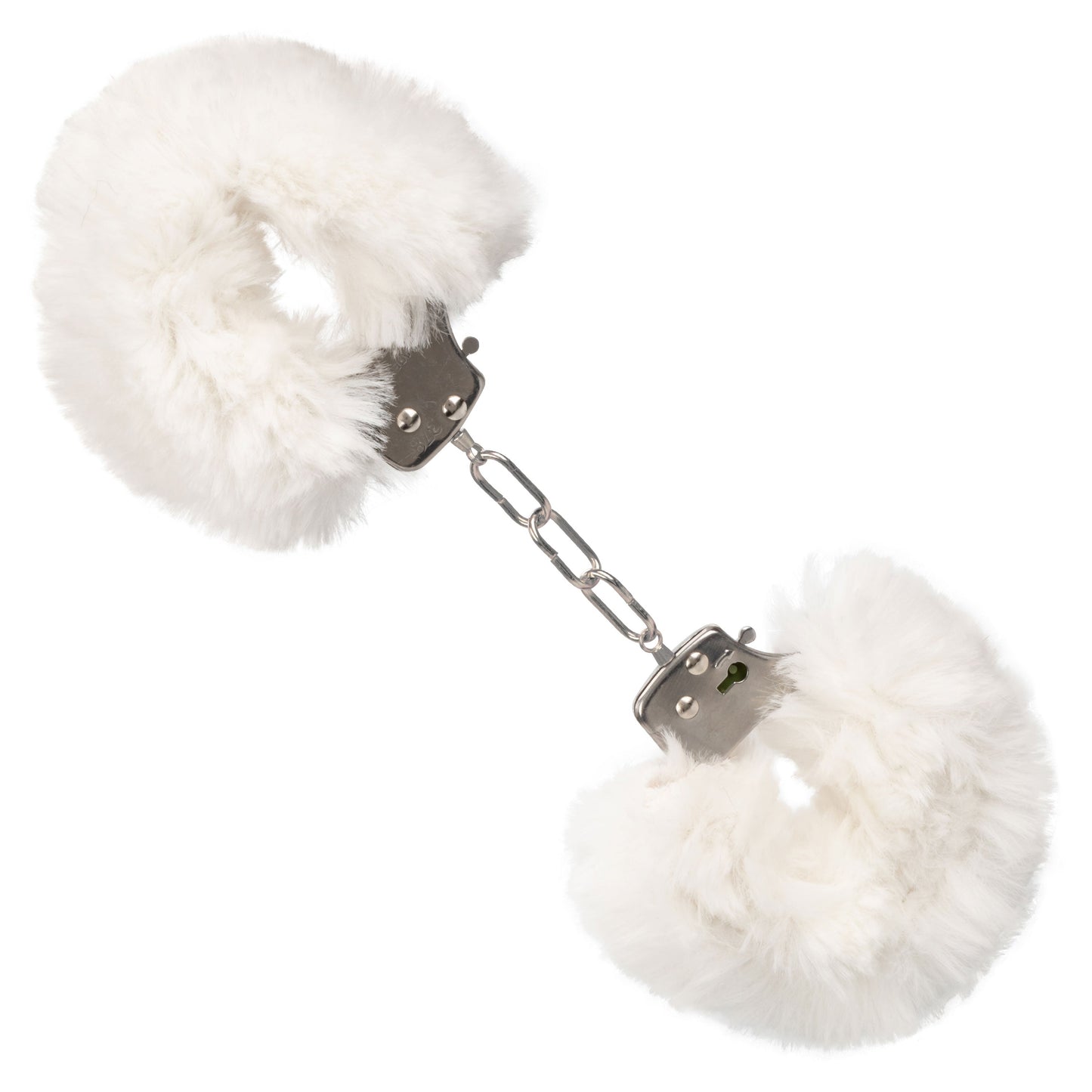 Ultra Fluffy White Furry Cuffs – Soft Bondage Handcuffs