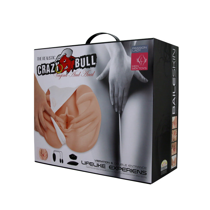 Crazy Bull Vibrating Spread Torso – Vibrating Masturbator