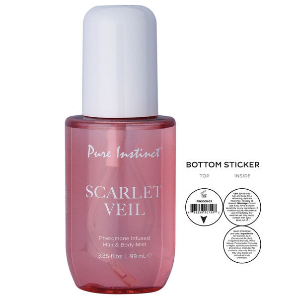 Pure Instinct Scarlet Veil – Hair and Body Mist 3.35oz