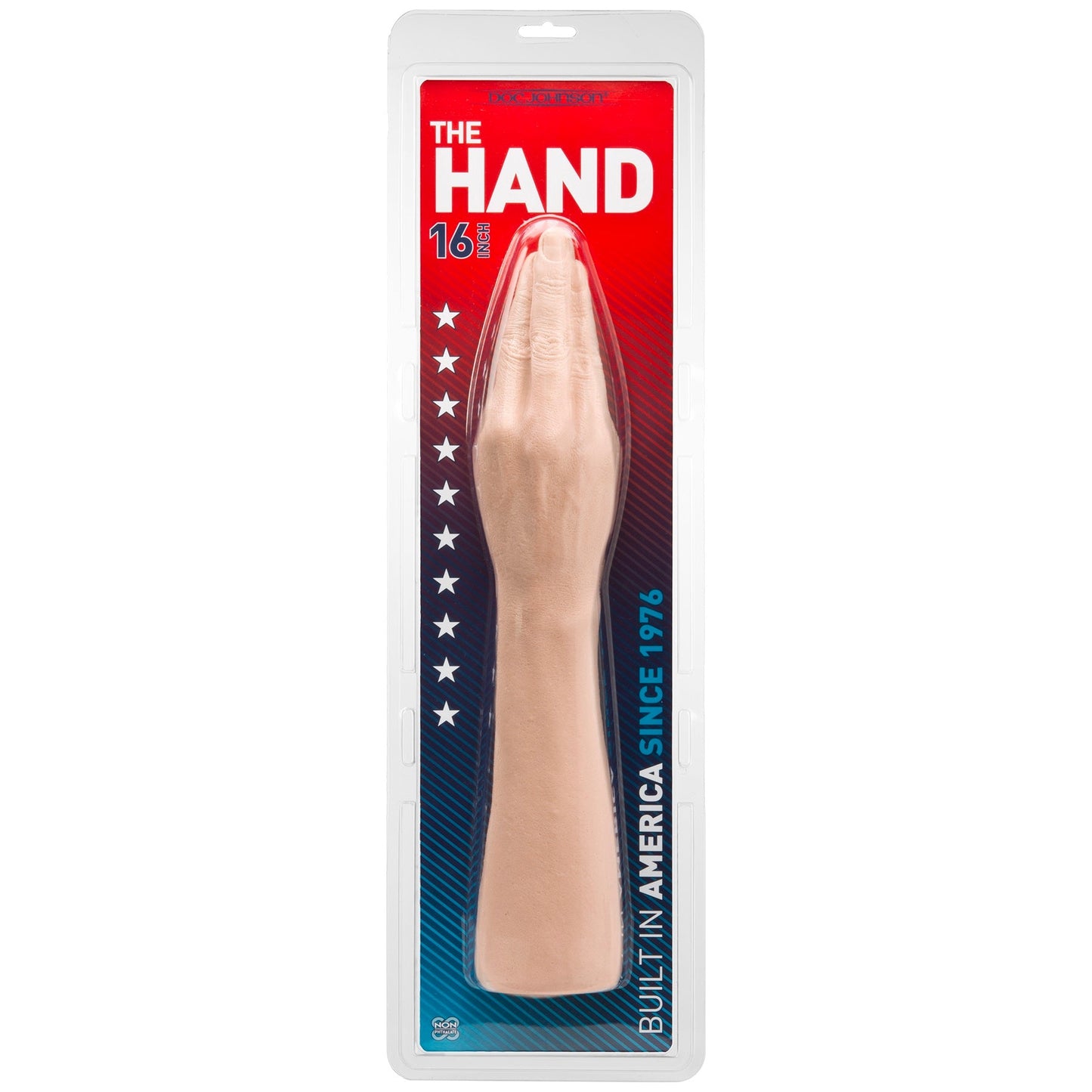 Doc Johnson The Hand – 16 Inch Flexible Phthalate-Free Anal and Vaginal Toy