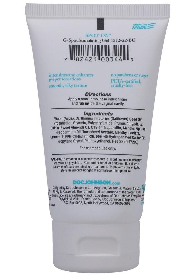 Spot-On G-Spot Stimulating Gel for Women 56 Gram Tube