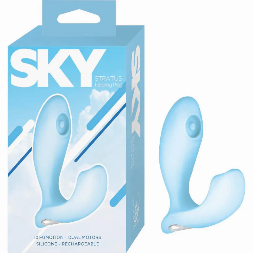 Nasstoys Sky Stratus – USB Rechargeable Tapping Plug with 3.5 Inch Length
