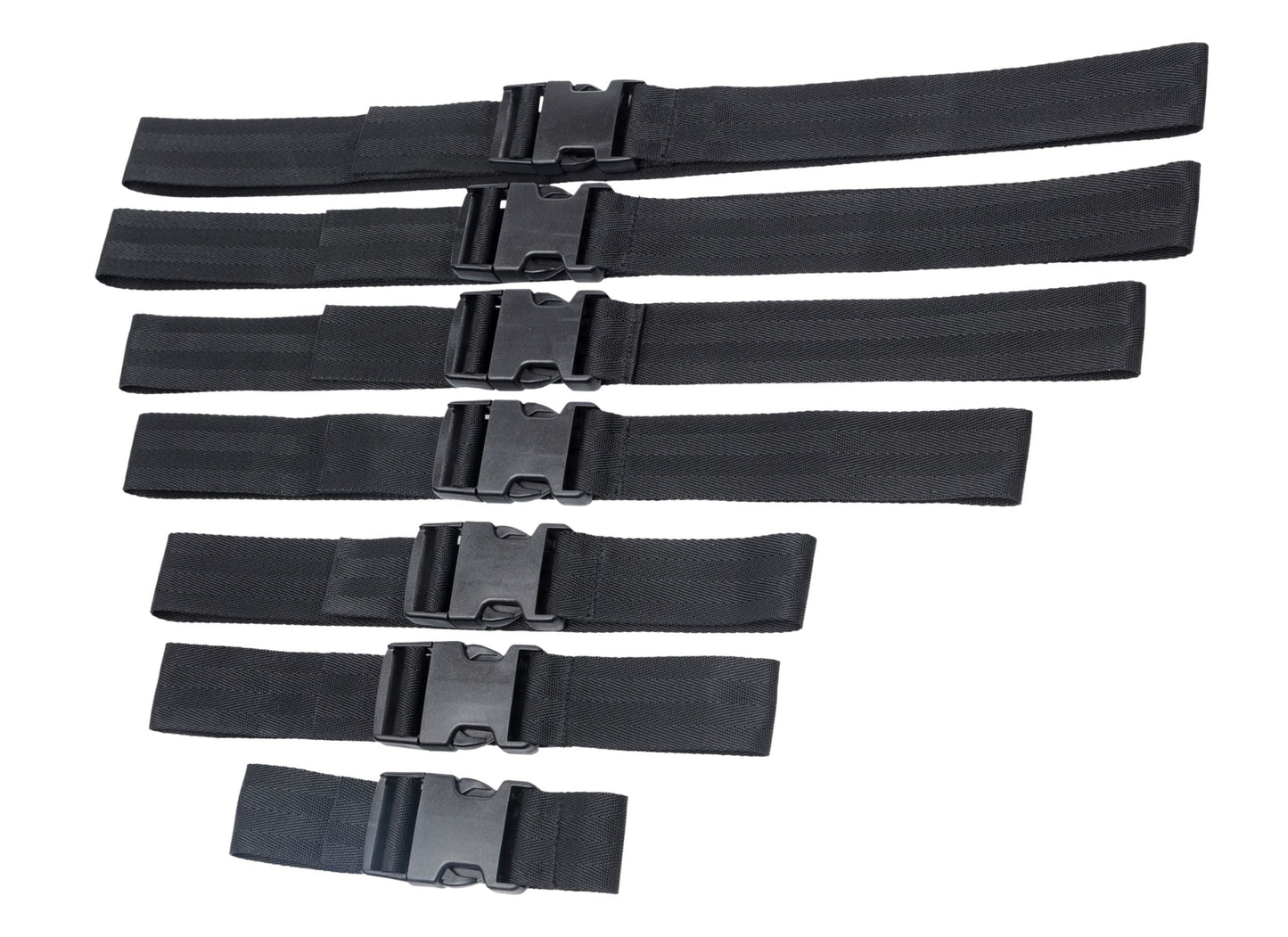 Subdued Full Body Strap Set Adjustable Bondage Restraint Kit