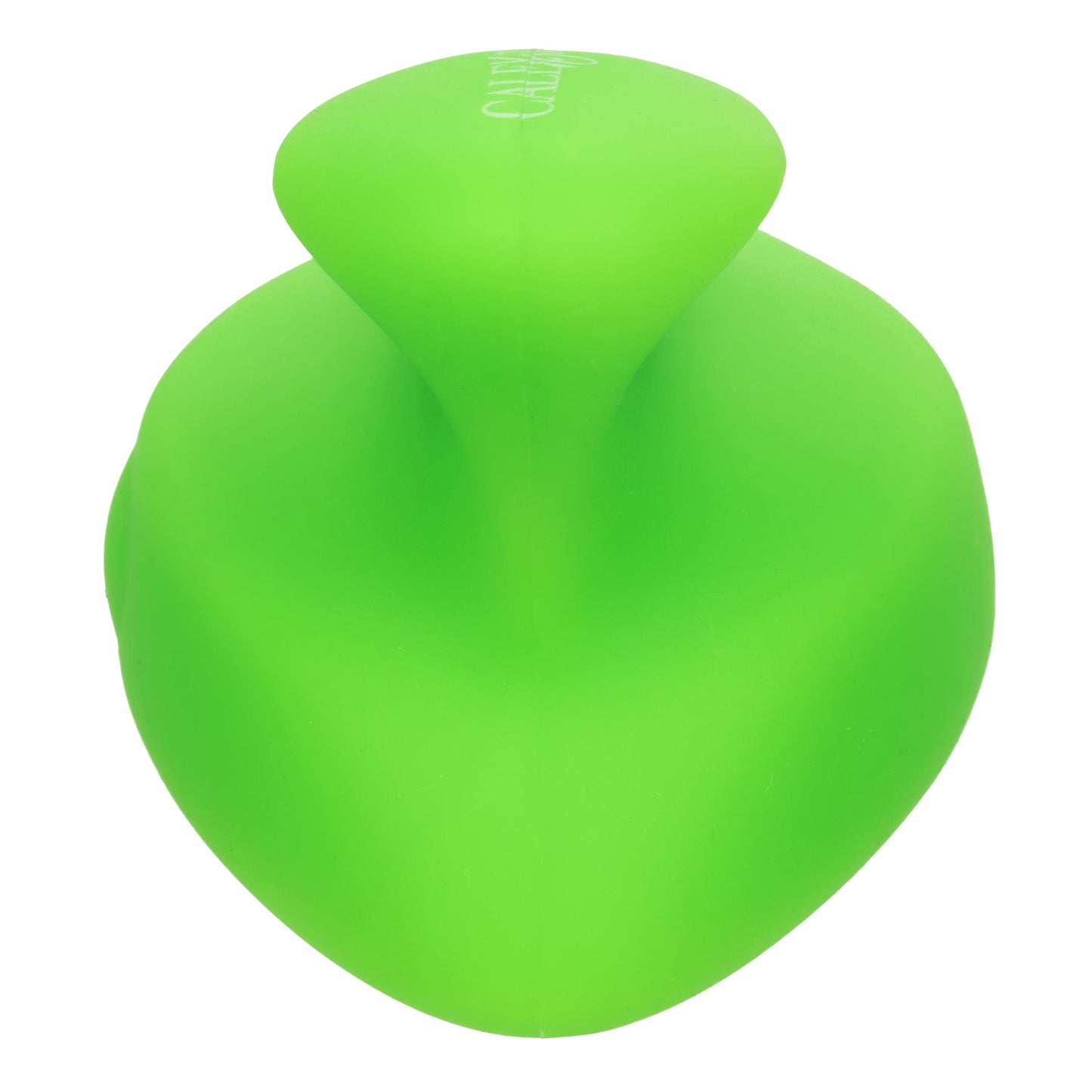 Neon Vibes The Ecstasy Vibe Green Silicone Handheld Massager with 10 Functions and Rechargeable