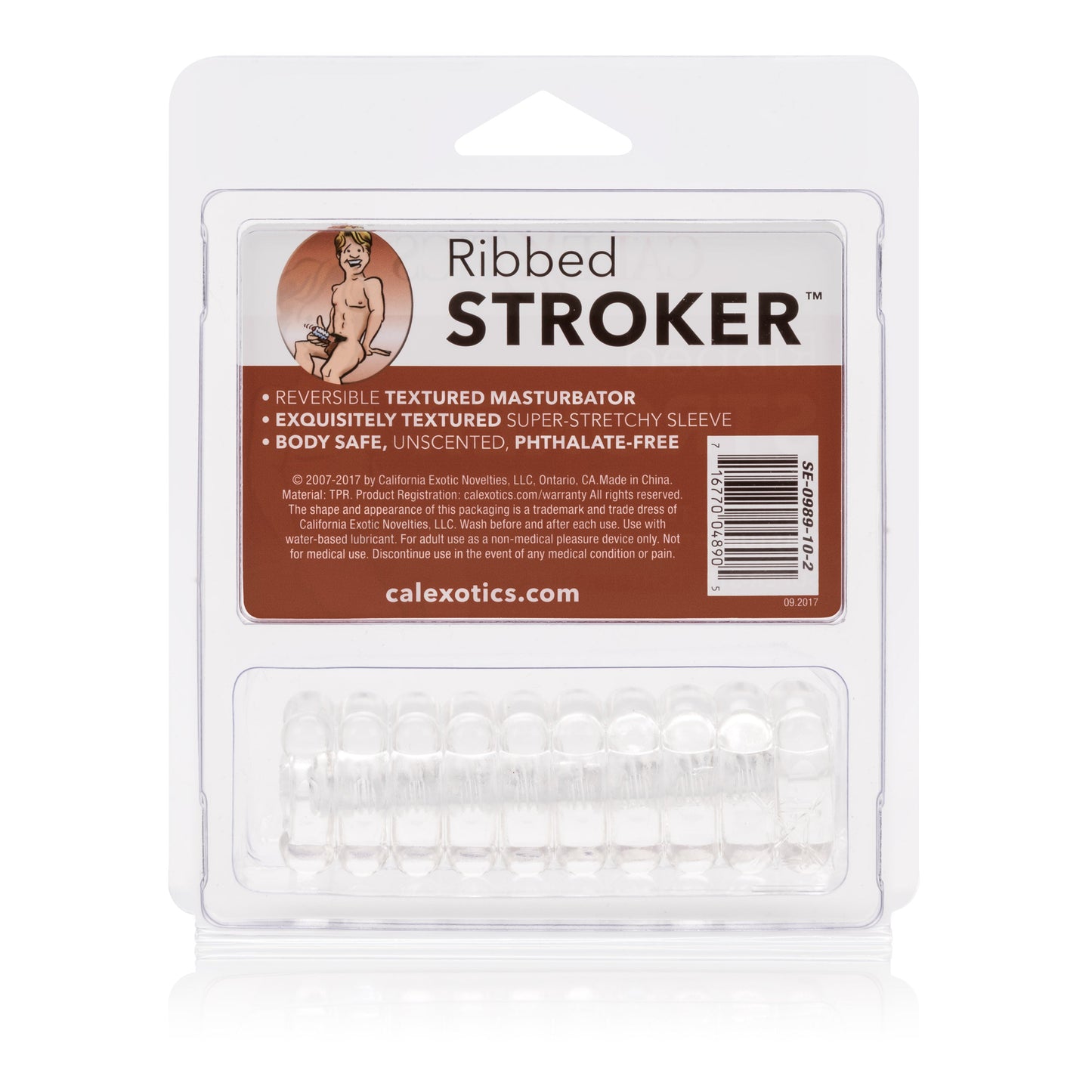 Hand Job Stroker Masturbation Sleeve 5.5 Inch Textured Toy