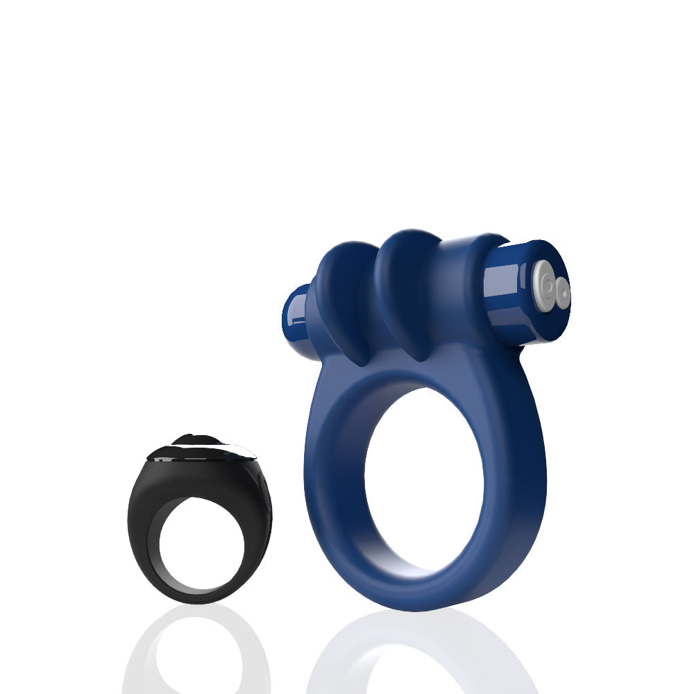 Remote Control Switch Vibe (Blue) – Rechargeable Waterproof Vibrating Cock Ring
