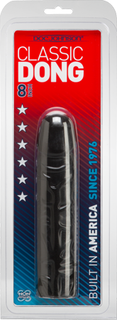 Doc Johnson Classic 8 Inch Dong – Lifelike Textured Silicone Dong