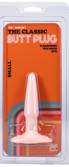 Doc Johnson Classic Small – 4 Inch Smooth Butt Plug