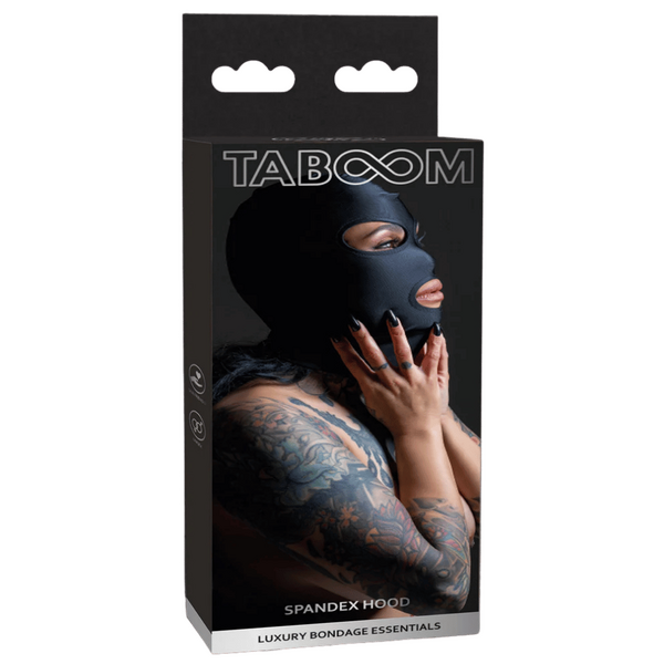 TABOOM Spandex Hood – Comfortable Stretchy Hood with Eye and Mouth Openings