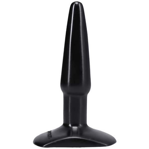 Classic Smooth Butt Plug Small Black