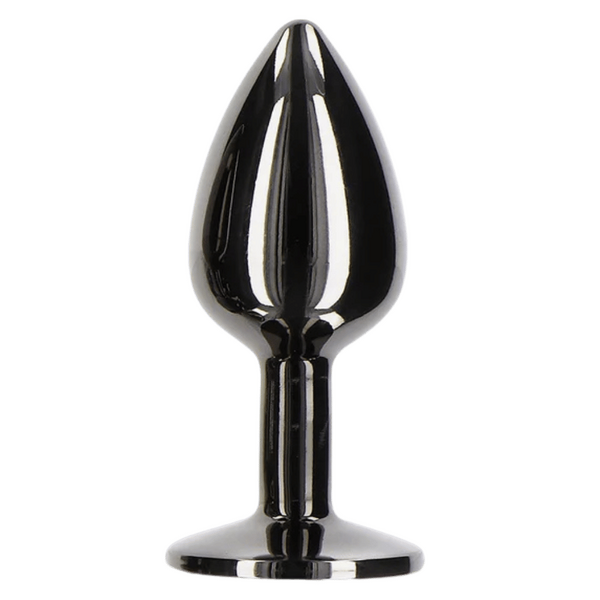 Taboom Butt Plug With Diamond Jewel Small – Lightweight Aluminium Butt Plug