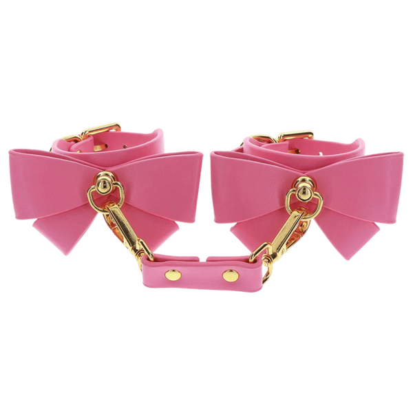 Taboom Malibu Wrist Cuffs – Vegan PU Leather Bondage Wrist Cuffs