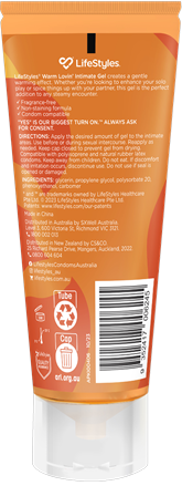 Warm Lovin Gel 80ml – Intimate Warming Gel
