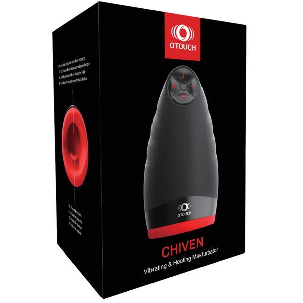 Chiven 2 (Black) – Heating Vibrating Masturbator