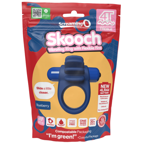 Skooch 4T High Pitch Treble – High Pitch Vibrations 5 Speeds Pulse Vibrator