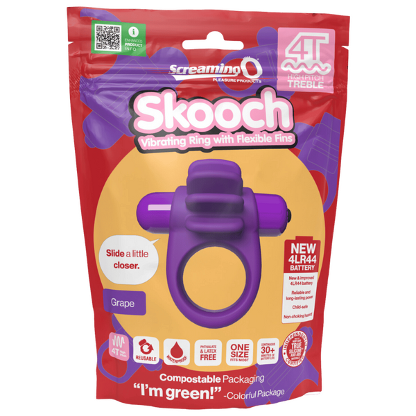 Skooch 4T High Pitch Treble – High Pitch Vibrations 5 Speeds Pulse Vibrator
